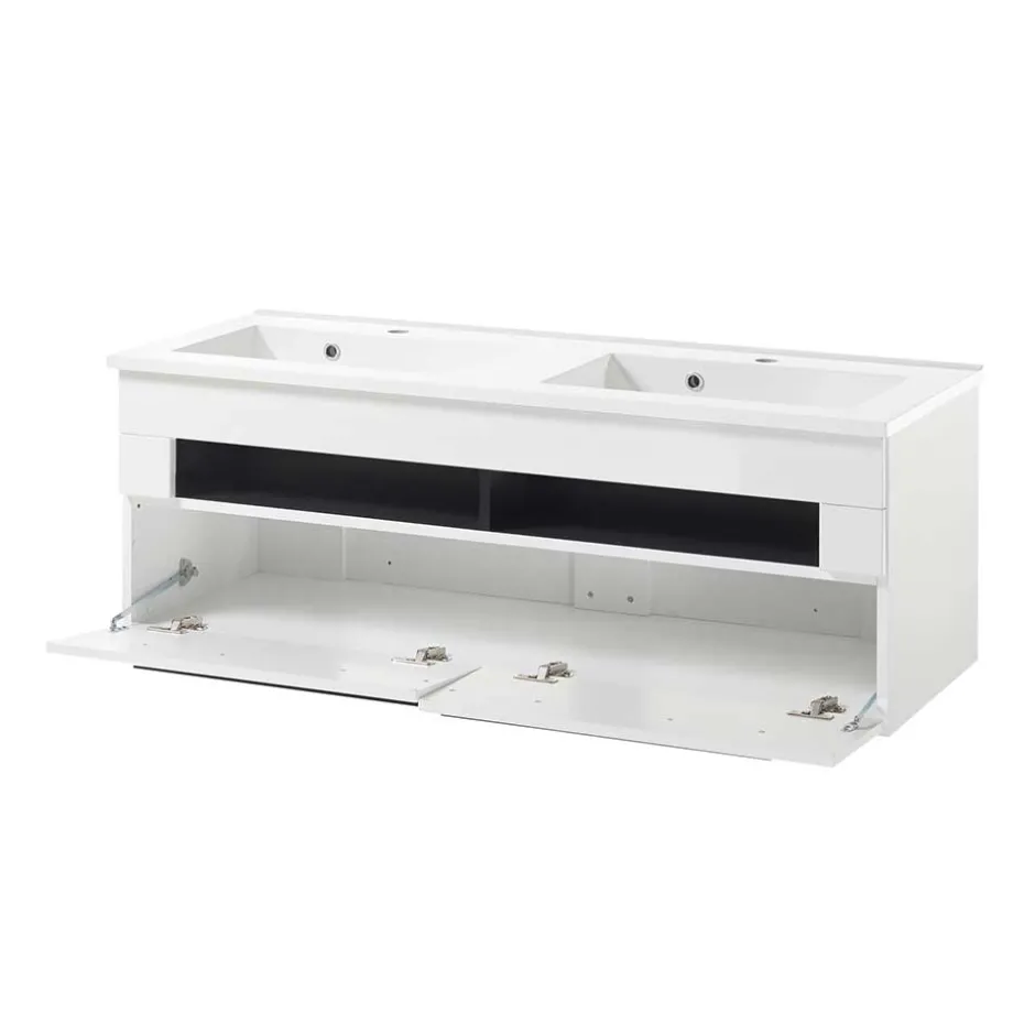 Waschbeckenunterschränke*Pharao24 Doppelwaschtisch Fricossa