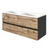 Waschbeckenunterschränke*Pharao24 Doppelwaschtisch Vimmos
