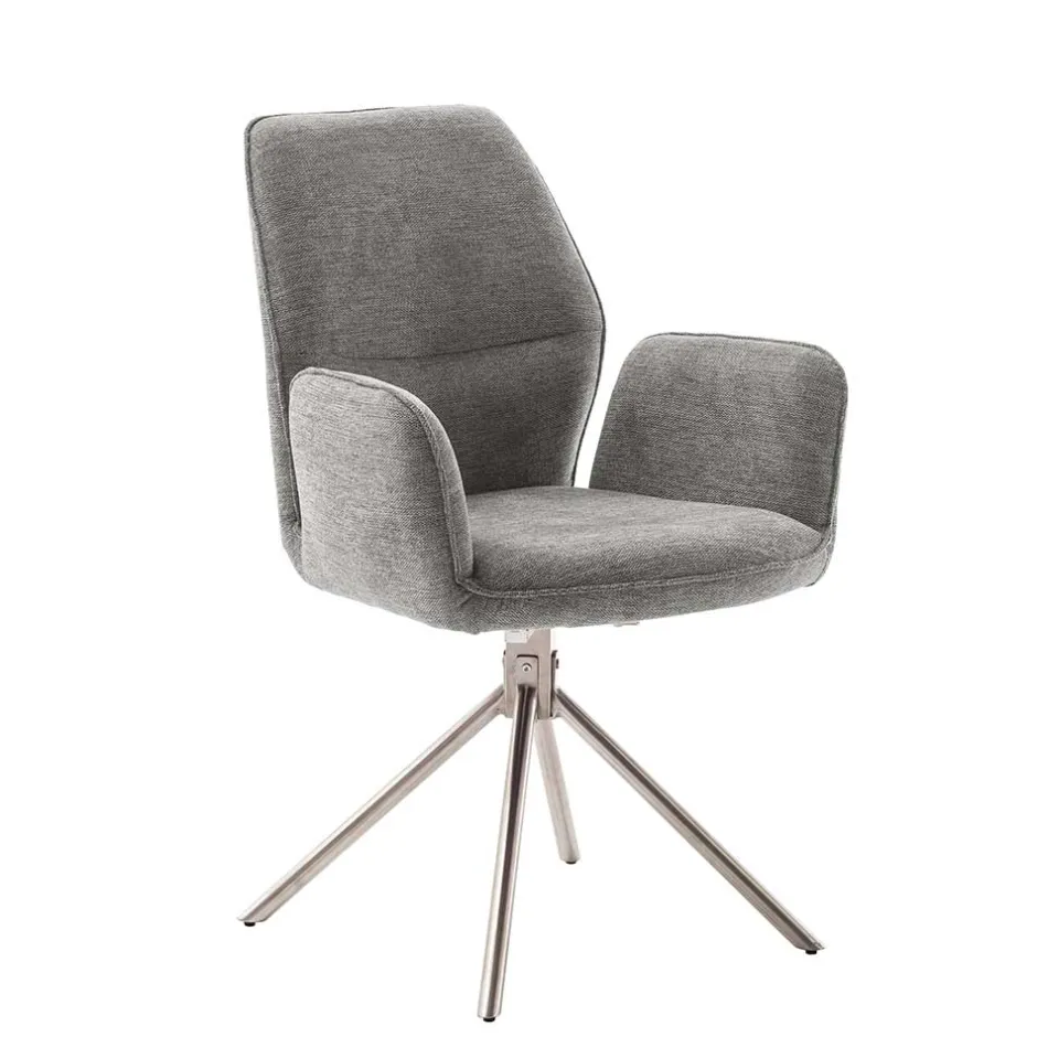 Pharao24 Drehbare Esstisch Stühle Lulzima> Polsterstühle|Armlehnstühle