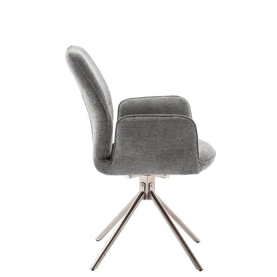 Pharao24 Drehbare Esstisch Stühle Lulzima> Polsterstühle|Armlehnstühle