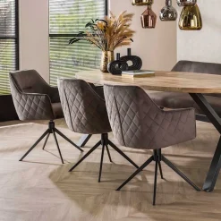 Pharao24 Drehbare Esstisch Stühle Medeos><noscript><img width=