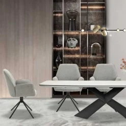 Pharao24 Drehbare Esstisch Stuehle Cadona><noscript><img width=