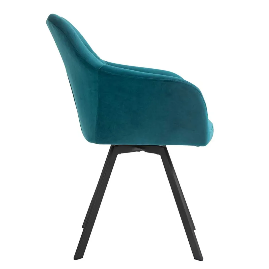 Pharao24 Drehbarer Armlehner FlowersArt> Armlehnstühle