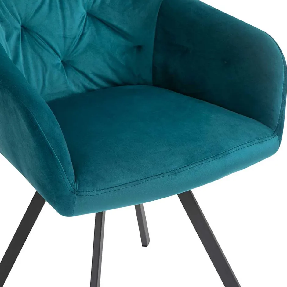 Pharao24 Drehbarer Armlehner FlowersArt> Armlehnstühle