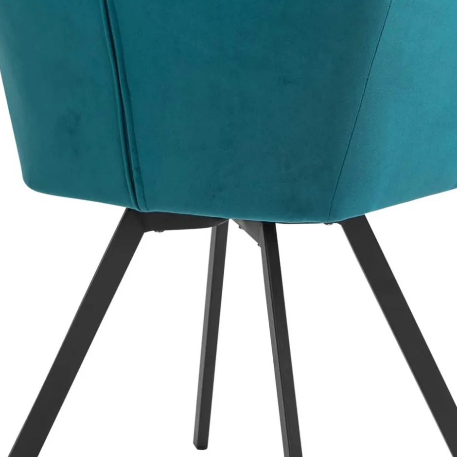 Pharao24 Drehbarer Armlehner FlowersArt> Armlehnstühle