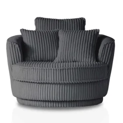 Wohnzimmer Sessel*Pharao24 Drehbarer Big Sessel Tresema