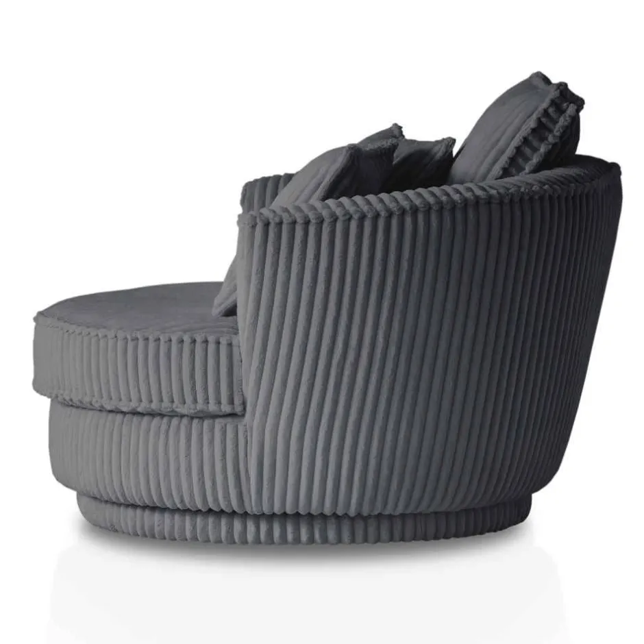 Wohnzimmer Sessel*Pharao24 Drehbarer Big Sessel Tresema