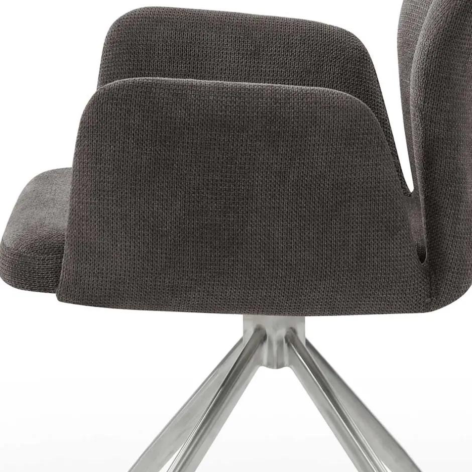 Pharao24 Drehbarer Esszimmerstuhl Gurtan> Küchenstühle|Esszimmerstühle