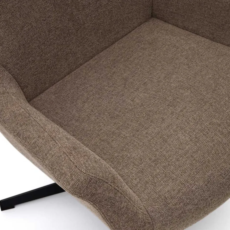 Pharao24 Drehbarer Polstersessel Pure> Wohnzimmer Sessel|Ohrensessel