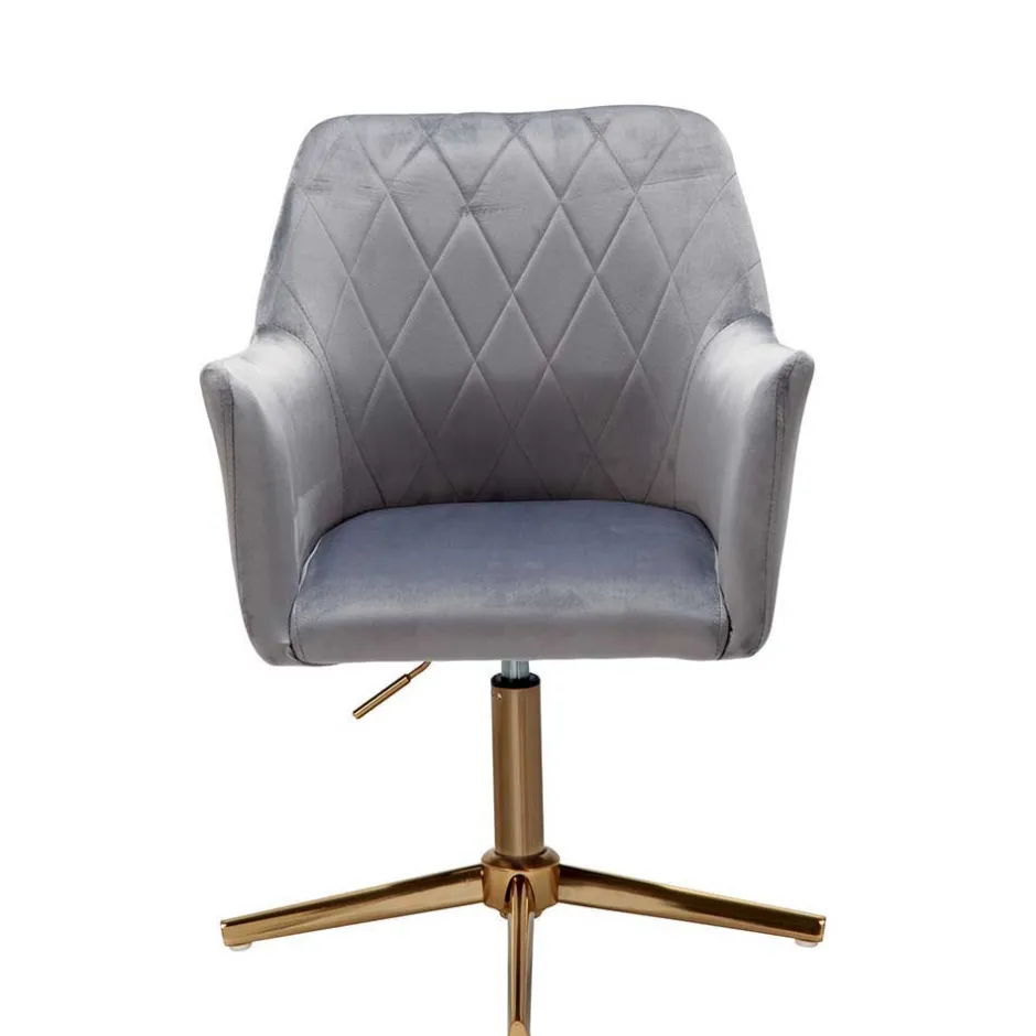 Bürostuhl*Pharao24 Drehstuhl mit Armlehnen Moranna