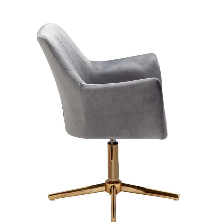 Bürostuhl*Pharao24 Drehstuhl mit Armlehnen Moranna