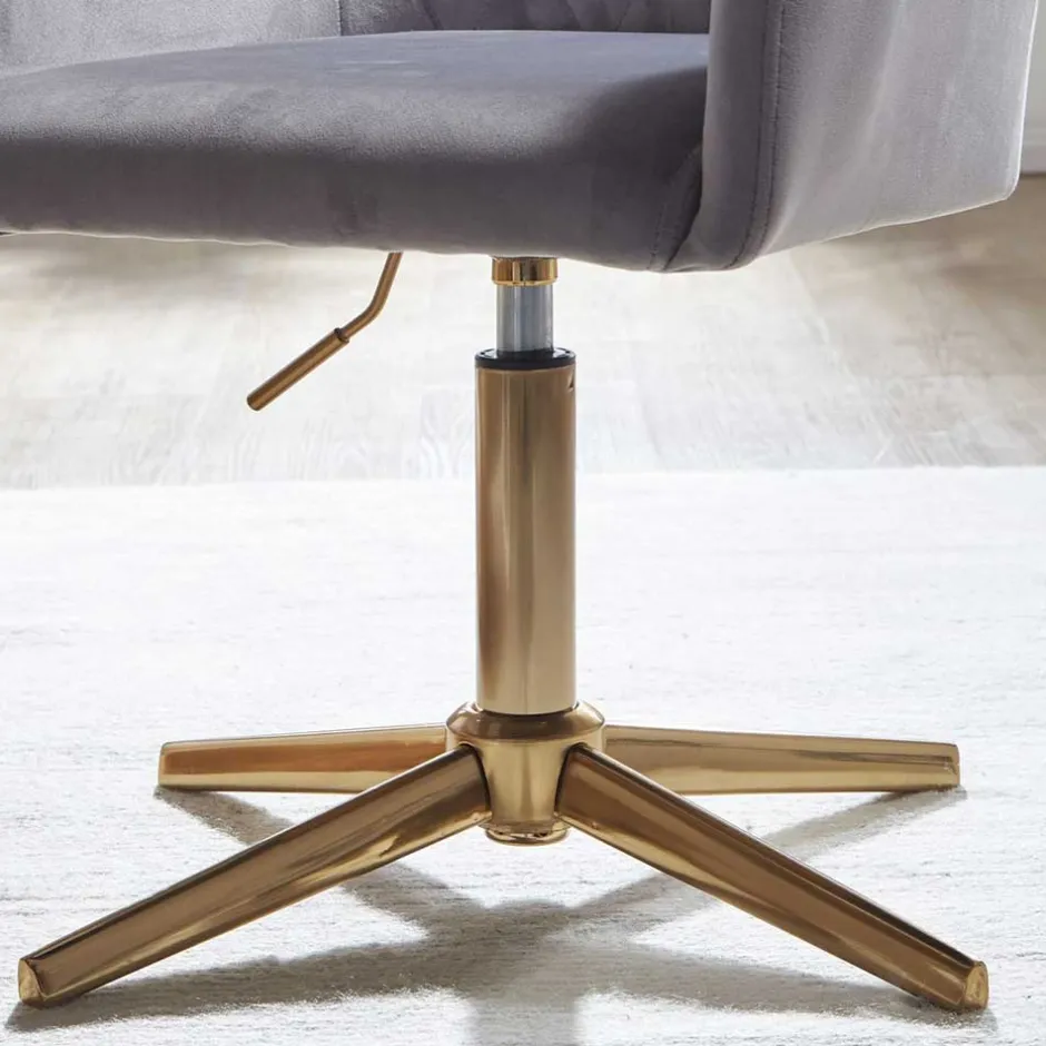 Bürostuhl*Pharao24 Drehstuhl mit Armlehnen Moranna