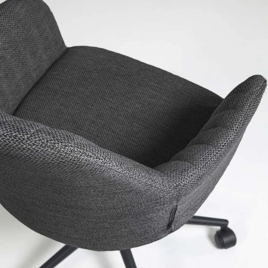 Bürostuhl*Pharao24 Drehstuhl mit Armlehnen Triumph