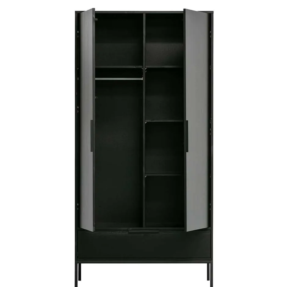 Massivholzmöbel|Drehtürenschränke*Pharao24 Drehtüren Kleiderschrank Marile