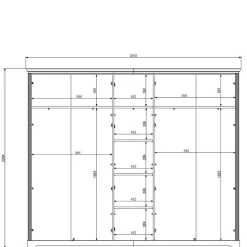 Pharao24 Drehtürenkleiderschrank Dymco><noscript><img width=