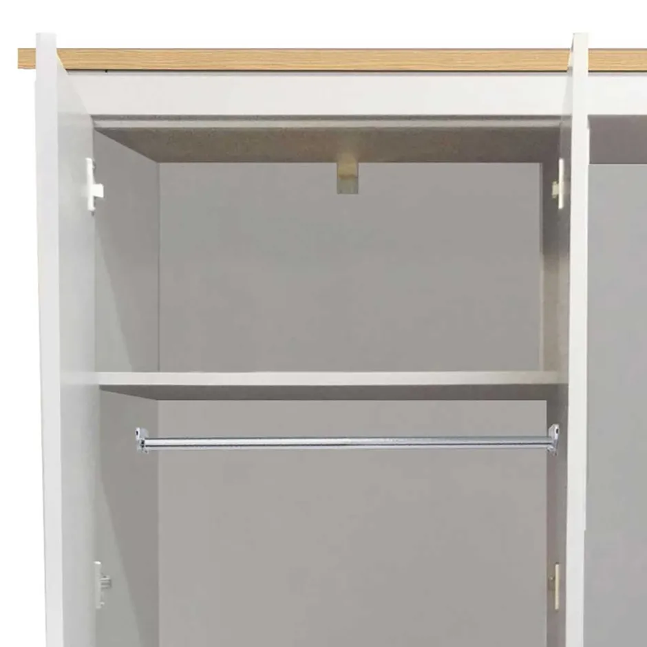 Kleiderschränke|Schlafzimmerschränke*Pharao24 Drehtürenkleiderschrank Vulima