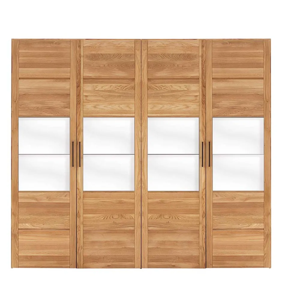 Massivholz Kleiderschränke*Pharao24 Drehtürenkleiderschrank Zeus