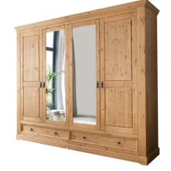 Pharao24 Drehtürenschrank Crondira> Massivholzmöbel|Drehtürenschränke