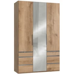 Jugendkleiderschrank*Pharao24 Drehtürenschrank 3-türig Grenvana