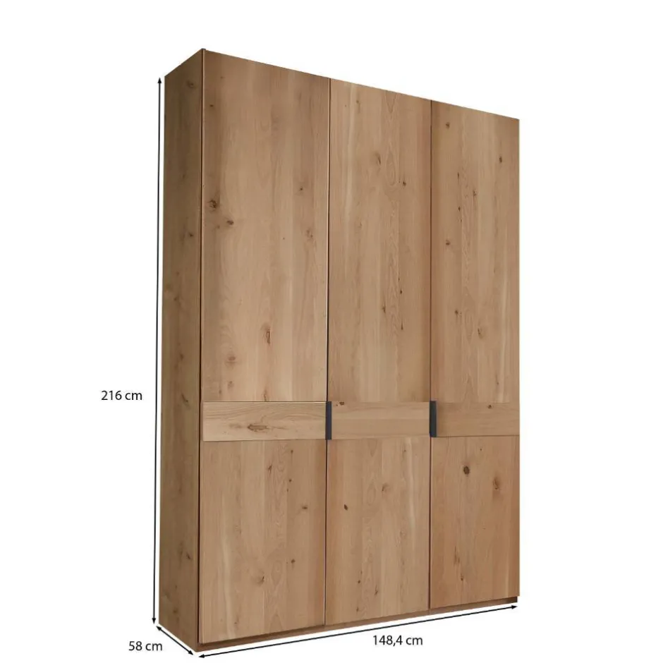 Drehtürenschränke*Pharao24 Drehtürenschrank 3-türig Tascan