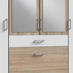 Drehtürenschränke|Jugendkleiderschrank*Pharao24 Drehtürschrank mit Schubladen Georgia