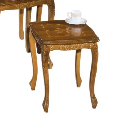 Wohnzimmertisch|Massivholztische*Pharao24 Dreisatztisch Adessa