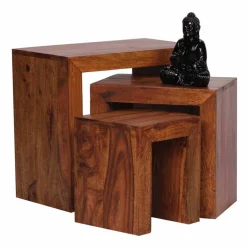 Beistelltische*Pharao24 Dreisatztisch Arendal