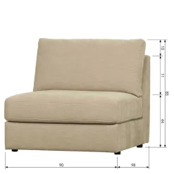 Modulsofas*Pharao24 Dreisitzer Modulsofa Pilamonia