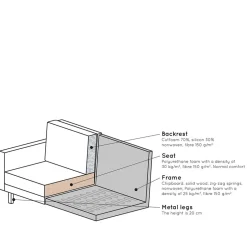 Wohnzimmercouch|3 Sitzer Sofa*Pharao24 Dreisitzer Sofa Vien
