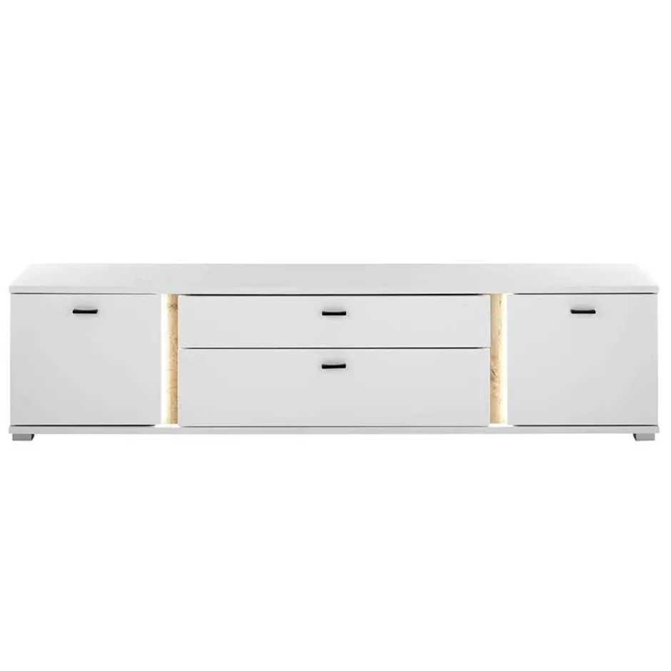 Wohnwand 300 Cm|Moderne Wohnwände*Pharao24 Dreiteilige Wohnwand Luzillo