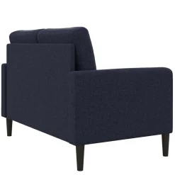 2 Sitzer Sofa*Pharao24 Dunkelblaues Sofa Helinde