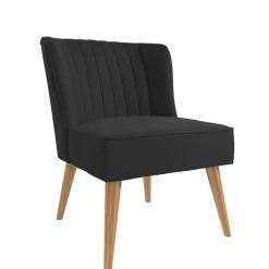 Wohnzimmer Sessel*Pharao24 Dunkelgrauer Sessel Sirenna