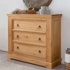 Pharao24 Echtholz Kommode Crondira> Küchenkommode|Wohnzimmerkommoden