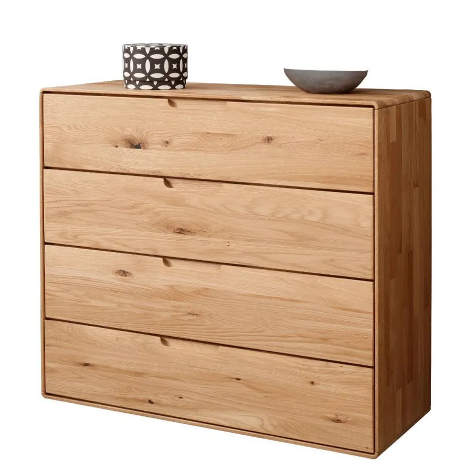 Massivholzmöbel|Küchenkommode*Pharao24 Echtholz Kommode Ovalius