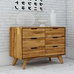 Pharao24 Echtholz Kommode Vinial><noscript><img width=