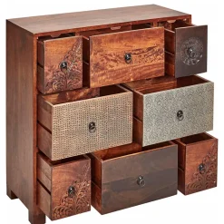 Pharao24 Echtholz Kommode Xavier><noscript><img width=