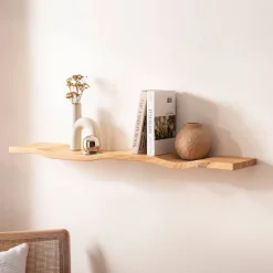 Pharao24 Echtholz Regal Muleda> Massivholzregale|Wandregale