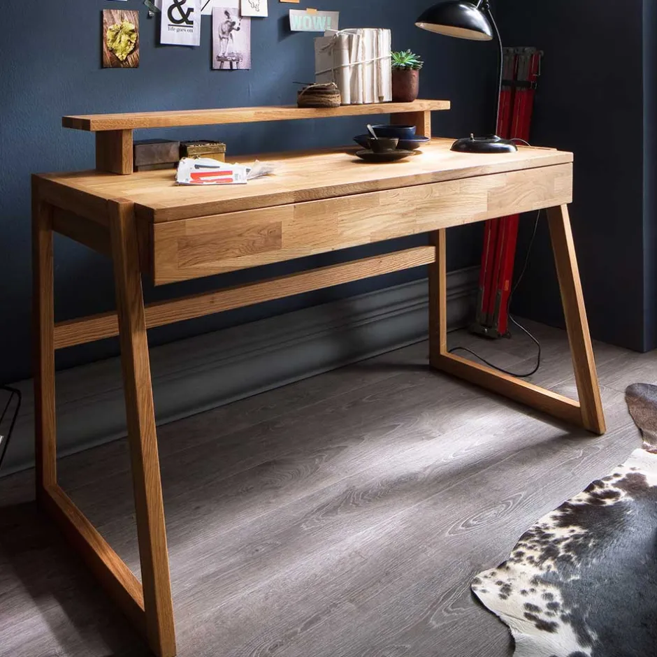 Pharao24 Echtholz Schreibtisch Mediteranos> Massivholzmöbel|Computertische