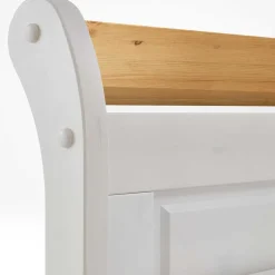 Massivholzmöbel|Komfortbetten*Pharao24 Echtholzbett Bazna