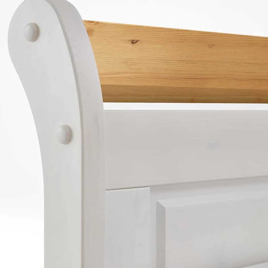 Massivholzmöbel|Komfortbetten*Pharao24 Echtholzbett Bazna