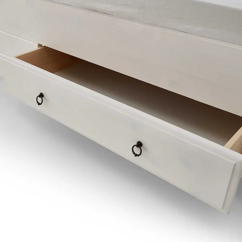 Massivholzmöbel|Komfortbetten*Pharao24 Echtholzbett Bazna