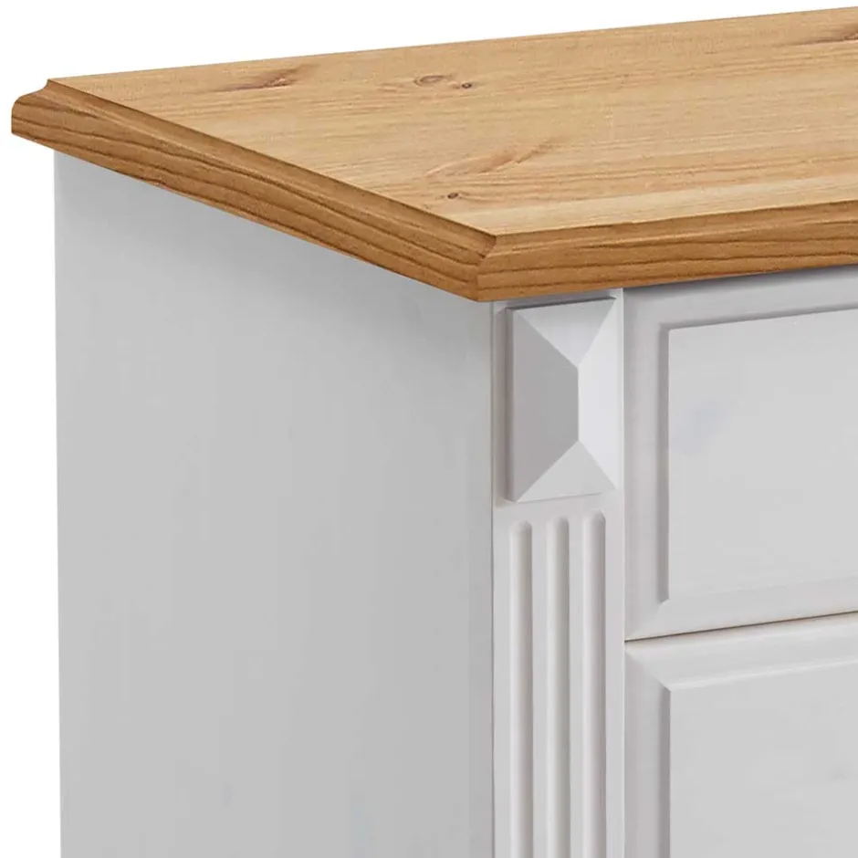 Massivholzmöbel|Komfortbetten*Pharao24 Echtholzbett Bazna