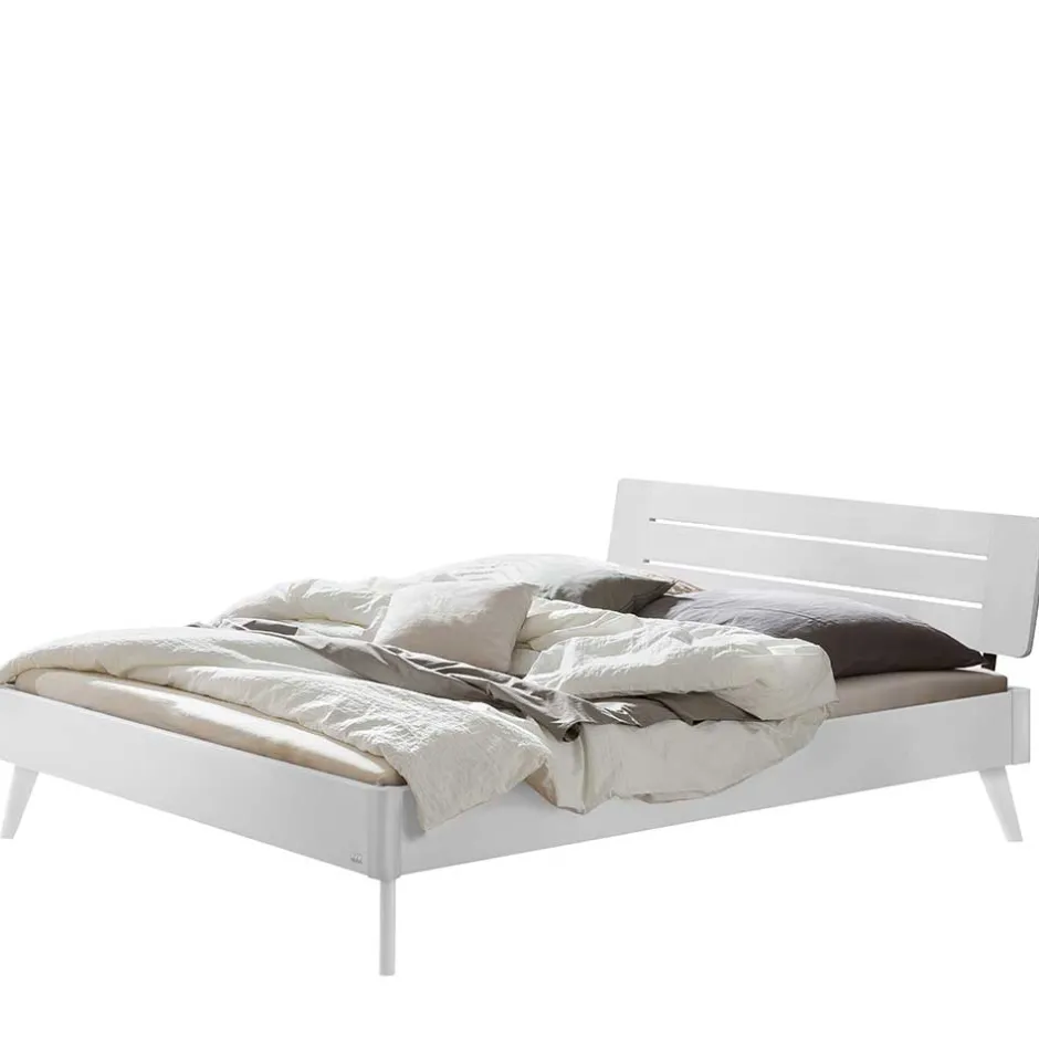 Doppelbetten|Massivholzbetten*Pharao24 Echtholzbett Pattinos