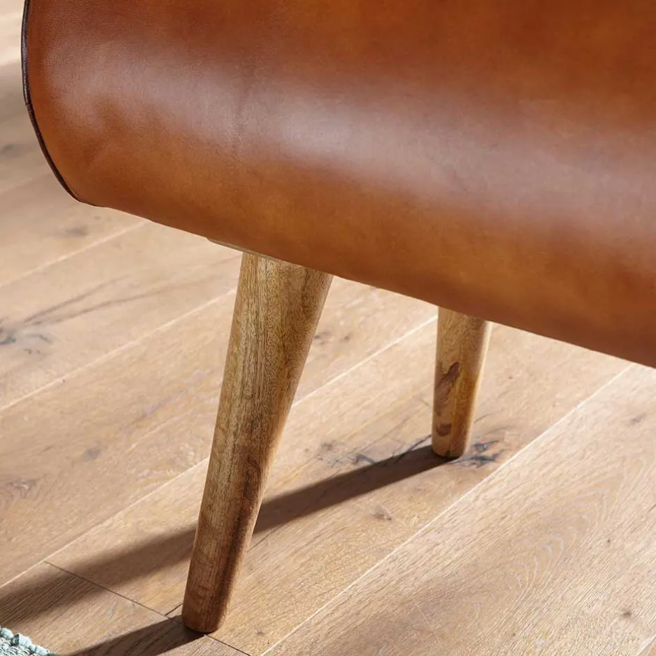 Pharao24 Echtleder Sitzbank Edgas> Küchenbank|Polsterbänke