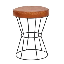 Sitzhocker|Hocker*Pharao24 Echtleder Sitzhocker Adelio