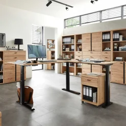 Schreibtische*Pharao24 Eck Computertisch Carsons