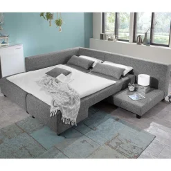 Polstermöbel|Wohnlandschaften*Pharao24 Eckbettsofa Goa