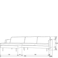 Polstermöbel|Wohnzimmercouch*Pharao24 Eckcouch Malinsa