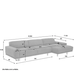 Wohnlandschaften|Ecksofas*Pharao24 Eckcouch Paris