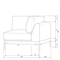 Pharao24 Eckelement Modul Sofa Skaceto><noscript><img width=